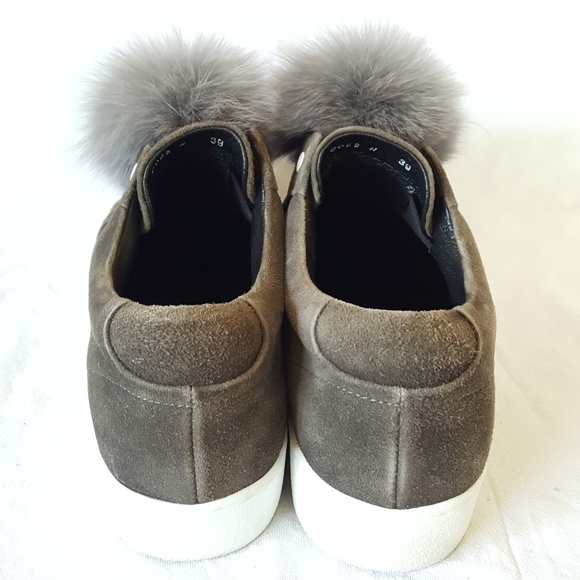 HERE / NOW GRAY SUEDE SNEAKERS WOME'S SIZE 39 - Picture 3 of 8